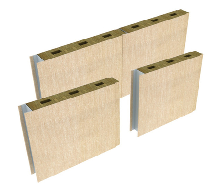 Buy Interior Marine Wall Panels 50mm Rockwool Composite PVC Lamination online manufacture