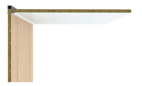 Interior Marine Ceiling Panels Composite Aluminum Honeycomb 400mm